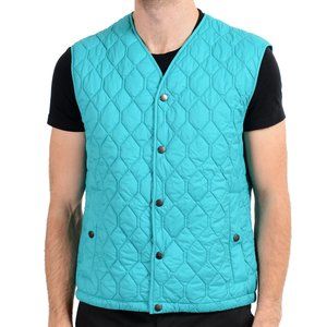 Hugo Boss "Ciro" Men's Blue Button Up Vest